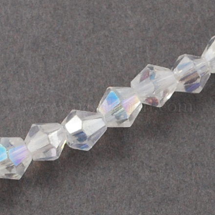 Chapelets de perles en verre EGLA-S056-2mm-04-1