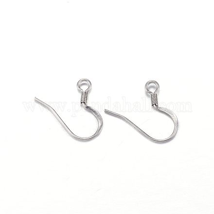 Danlingjewelry 304 ganchos de acero inoxidable para pendientes STAS-DL0001-05P-1