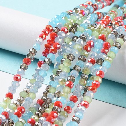 Стеклянные бусины EGLA-A034-M4mm-49-1