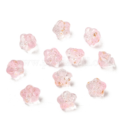 Прозрачные стеклянные бусины GLAA-D304-01I-1