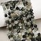Natural Green Rutilated Quartz Beads Strands, Faceted, Twist, 6~6.5x5x5mm, Hole: 1mm, about 58~61pcs/strand, 14.17''~14.69''(36~37.3cm)
