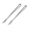 304 Stainless Steel Hair Clip, Stainless Steel Color, 60x5x2.5mm