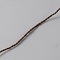 Cotton Size 8 Crochet Threads, Embroidery Floss, Mercerized Cotton Yarn for Lace Hand Knitting, Coconut Brown, 0.5mm, about 65.62~87.49 Yards(60~80m)/Skein