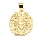 Brass Pendants, Cadmium Free & Nickel Free & Lead Free, Real 18K Gold Plated, Scorpio, 23x20.8x2.8mm, Hole: 6x4mm