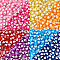 Opaque Acrylic Beads, Heart, Mixed Color, 7.3x8.3x3.9mm, Hole: 1.8mm, 8 colors, 30pcs/color, 240pcs/set