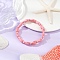 Tortoise Synthetic Turquoise Beads Stretch Bracelets for Women, Inner Diameter: 2-1/8 inch(5.3cm)