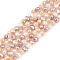Natural Cultured Freshwater Pearl Beads Strands, Two Sides Polished, Grade 6A++, Mixed Color, 3~4mm, Hole: 0.6mm, about 95~102pcs/strand, 14.17~14.33''(36~36.4cm)