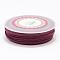 Faux Suede Cord, Faux Suede Lace, Dark Red, 3x1.5mm, about 5.46 yards(5m)/roll