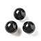 Natural Shungite Sphere Beads, No Hole Beads, Undrilled, Round Ball, 30mm