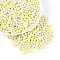 Baking Paint Glass Seed Beads, Barrel, Honeydew, 4~4.5x3~3.5mm, Hole: 0.8~0.9mm, about 6080pcs/pound