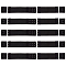 4Pcs Latex & Polyester Elastic Headbands, Black, 30~140x30x2.5mm, 4pcs/set