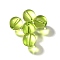 K9 Glass, Imitation Austrian Crystal Beads, Round, Yellow Green, 7.5x8mm, Hole: 1.4mm