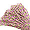 7 Inner Cores Polyester & Spandex Cord Ropes, for Rope Bracelets Making, Hot Pink, 4mm, about 32.808 yards(30m)/bundle