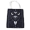 Canvas Tote Bags, Reusable Polycotton Canvas Bags, for Shopping, Crafts, Gifts, Eye, Heart, 59cm