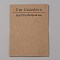 Rectangle Kraft Paper Sublimation Car Coaster Display Cards, Wheat, 10x7.3x0.05cm
