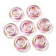 Placage uv perles acryliques irisées arc-en-ciel OACR-P010-17A-2