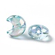 Des perles de résine transparentes RESI-F037-01A-2