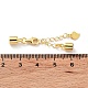 925 Sterling Silver Curb Chain Extender STER-G039-04C-G-3