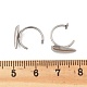 Серьги-манжеты из нержавеющей стали 304 EJEW-B116-05P-5