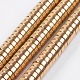 Electroplate Non-magnetic Synthetic Hematite Beads Strands G-I195-6mm-17-A-1