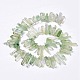 Brins de perles teintes en cristal de quartz craquelé naturel G-I345-05G-2