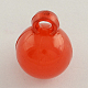 La imitación de la jalea de acrílico charms redondos JACR-Q001-M01-2