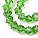 Imitation Austrian Crystal 5301 Bicone Beads GLAA-S026-01-3
