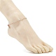 5Pcs Macrame Cotton Braided Cord Anklets Set AJEW-AN00486-03-3