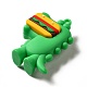 Dinosaure avec pendentifs en pvc en forme de hamburger KY-E012-03A-4