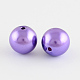 ABS Plastic Imitation Pearl Round Beads SACR-S074-18mm-A64-1