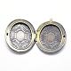 Подвески латуни медальон KK-P141-30-NR-3