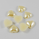 ABS Plastic Imitation Pearl Cabochons SACR-S739-12mm-Z22-1