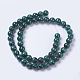 Natural Malachite Beads Strands G-F568-241-8mm-2