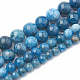Natürliche Apatit Perlen Stränge G-S333-7.5mm-012-2