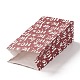 Weihnachtsthema rechteckige papiertüten CARB-G006-01D-5