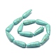 Filo di perline turchesi sintetici G-E576-38-2