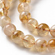 Chapelets de perles de citrine naturelle G-S362-105B-3