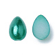 Cabujones de perlas de imitación de plástico ABS SACR-R749-8x5mm-Z55-2