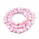 Fili di perle di conchiglia trochid naturale / trochus SSHEL-N032-49-A06-2