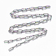 Ion Plating(IP) 304 Stainless Steel Paperclip Chains CHS-S006-JN957-3-3