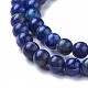 Chapelets de perles en lapis-lazuli naturel G-P430-07-B-3