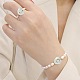 26 pièces 26 styles de perles de coquillage blanc naturel BSHE-CJC0003-01-6