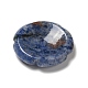 Натуральные камни для беспокойства из яшмы с голубым пятном G-E586-01U-2
