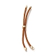 Création de bracelets à cordon torsadé en nylon MAK-M025-139-1