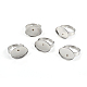 Adjustable 201 Stainless Steel Finger Rings Components STAS-I149-12P-1