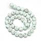 Chapelets de perles en jaspe sésame naturel / jaspe kiwi G-R297-10mm-59-2