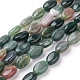 Chapelets de perles en agate indienne naturelle G-G731-15-12x8mm-1