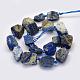 Chapelets de perles en lapis-lazuli naturel G-G697-E09-2