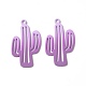 Spray Painted Alloy Charms PALLOY-P291-19M-02-2