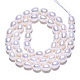 Fili di perle di perle d'acqua dolce coltivate naturali PEAR-N012-06P-2
